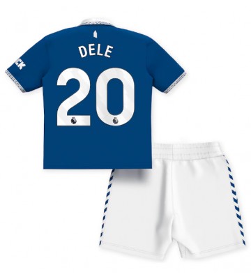 Everton Dele Alli #20 Hjemmebanesæt Børn 2023-24 Kort ærmer (+ korte bukser)